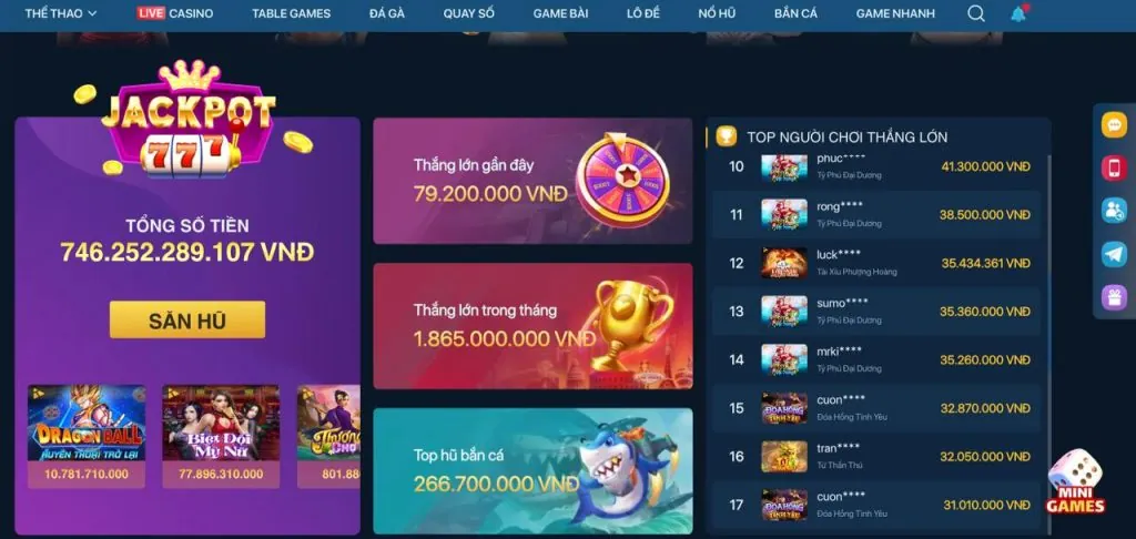 Sòng Bạc Trực Tuyến 58win